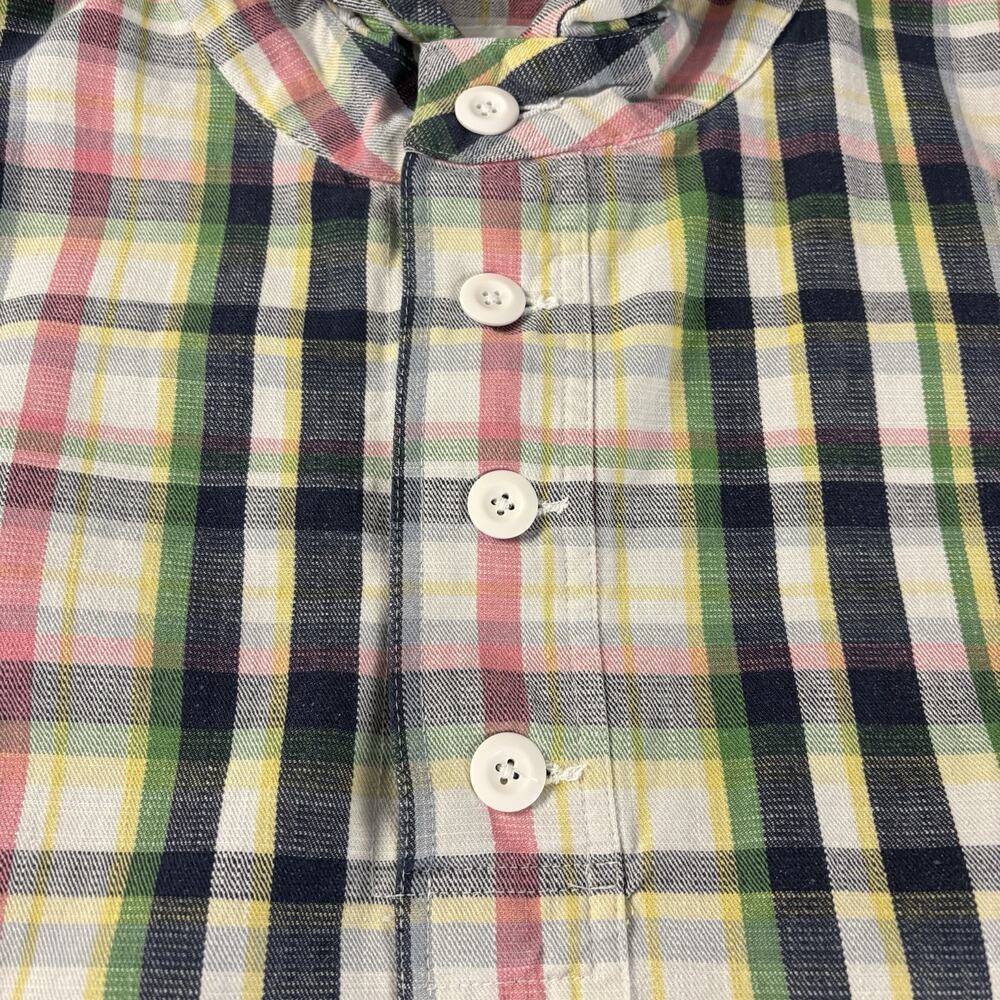 Merona Women’s Plaid Drawstring 4 Button Pullover Hoodie Jacket Size Large - Picture 9 of 15